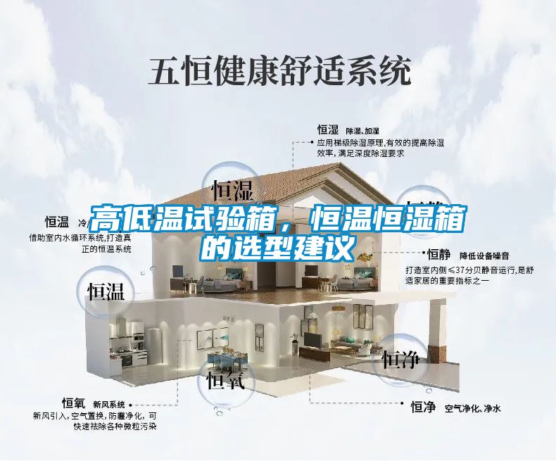 高低温试验箱，恒温恒湿箱的选型建议