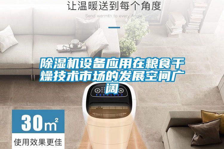 麻豆视频黄网站设备应用在粮食干燥技术市场的发展空间广阔