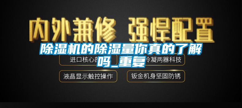 麻豆视频黄网站的除湿量你真的了解吗_重复